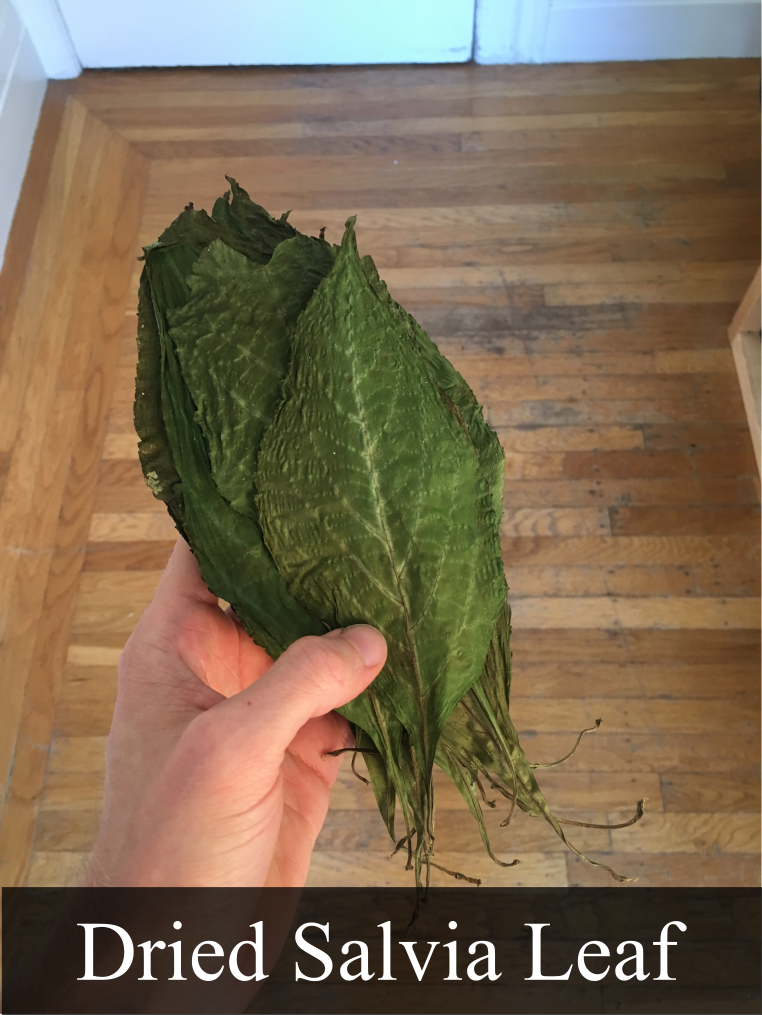 Dried Salvia Leaf